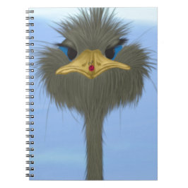 Cuaderno El Gracioso George Del Ostrich Y La Cuta Ladybug