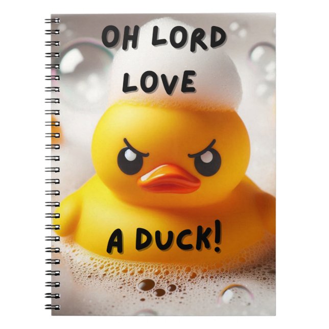 Cuaderno El gracioso pato de goma Lord Love A Duck Cita (Frente)