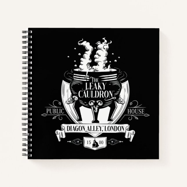 Cuaderno El gráfico de la tienda "LEAKY CAULDRON™" (Anverso)