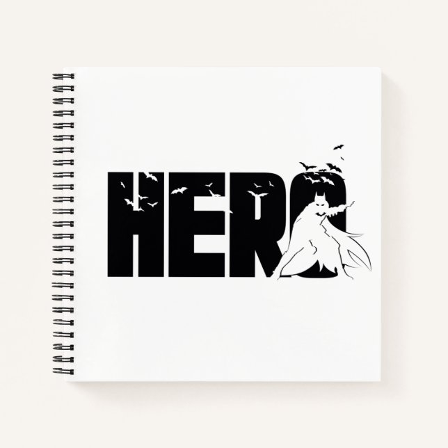 Cuaderno El gráfico "Héroe" de Batman (Anverso)