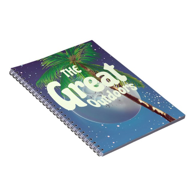 Cuaderno El Gran Aire Libre Palma y Luna (Lado Derecho)