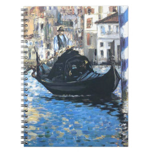 Cuaderno El gran canal de Venecia Edouard Manet Drawstr
