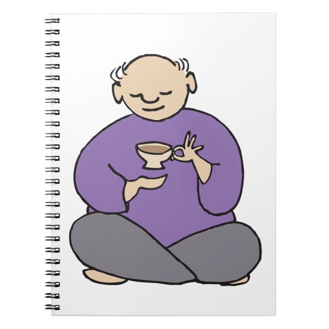 Cuaderno El gran maestro del peto de té Fred (Frente)