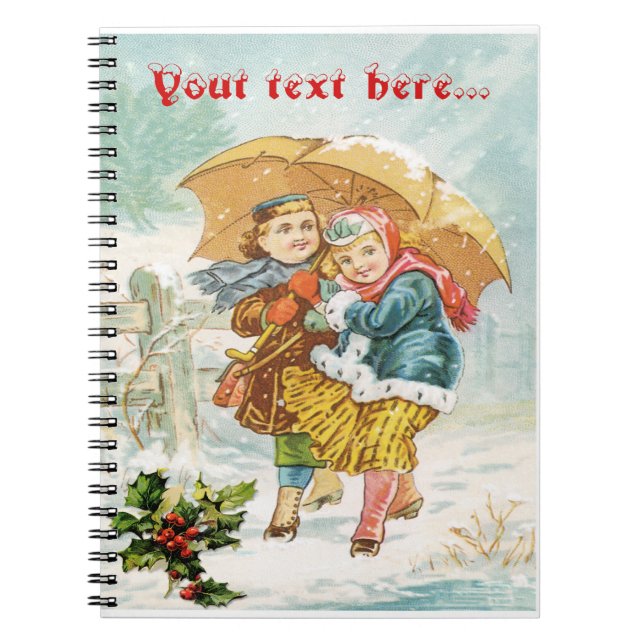 Cuaderno El gran paraguas ~ bloc de notas (Frente)