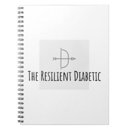 Cuaderno El gris diabético resistente en logotipo