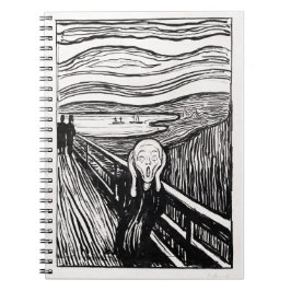 Cuaderno el grito de Edvard Munch