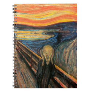 Cuaderno El grito de Edvard Munch