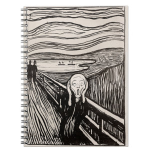 Cuaderno El grito Edvard Munch