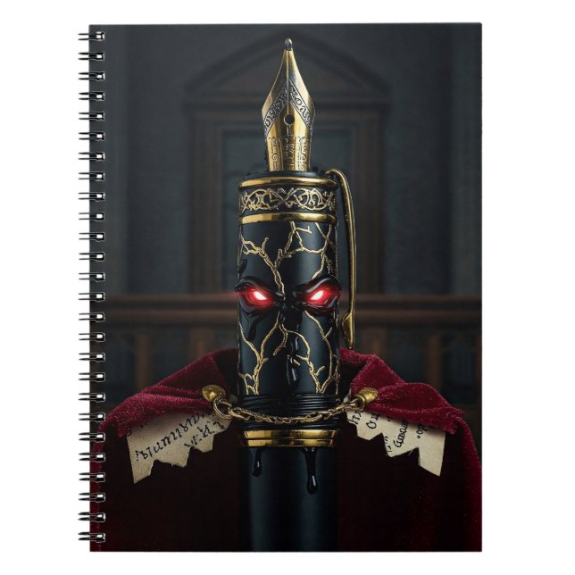 Cuaderno El guardián de la tinta (Frente)