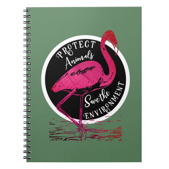 Cuaderno El guardián del flamingo (Frente)