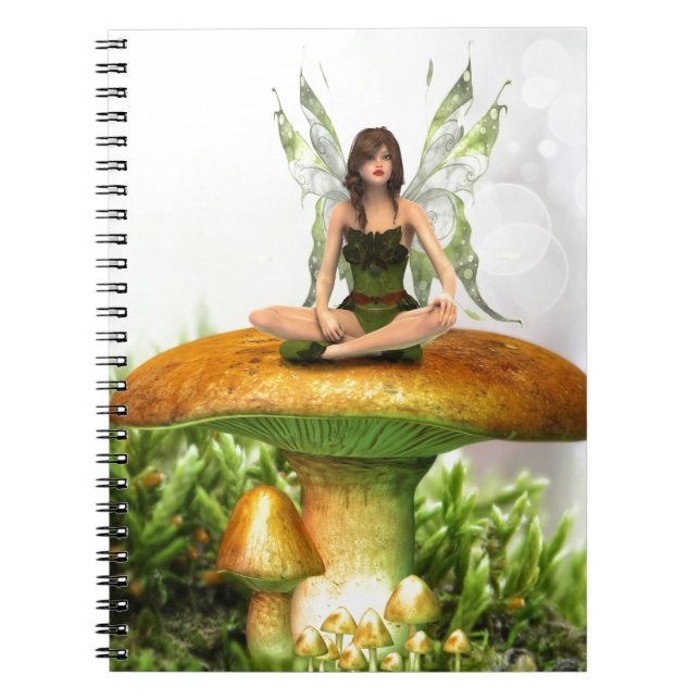 Cuaderno El hada de toadstool (Frente)
