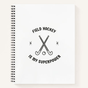 Cuaderno El hockey es mi superpotencia