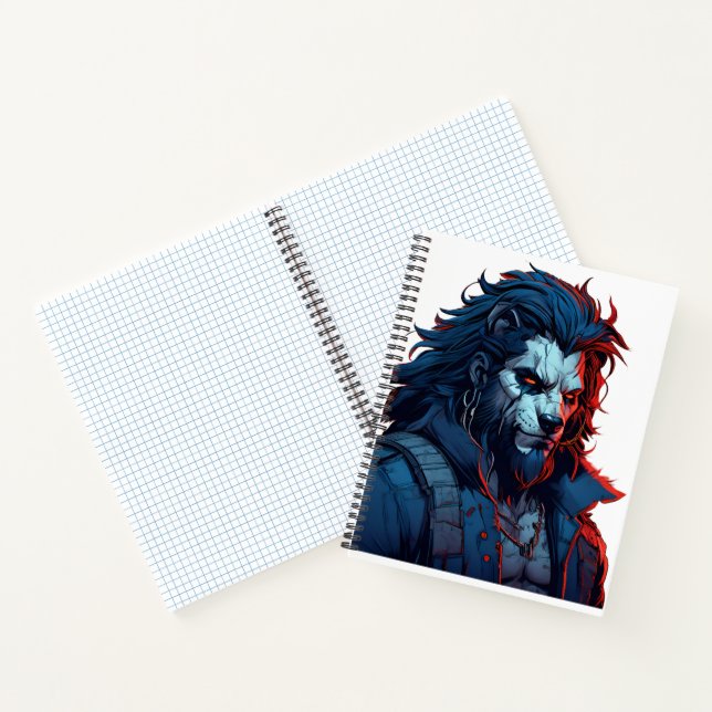 Cuaderno El hombre lobo (Interior)