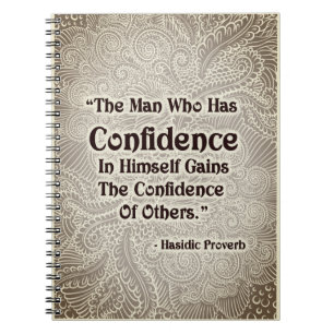 Cuaderno El hombre que tiene una cita positiva