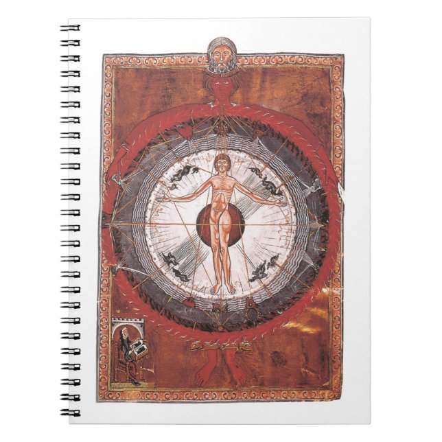 Cuaderno El hombre universal - Hildegard von Bingen (Frente)