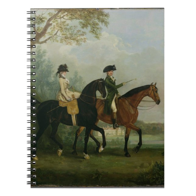 Cuaderno El Hon. Montar a caballo de Marcia Pitt con su (Frente)