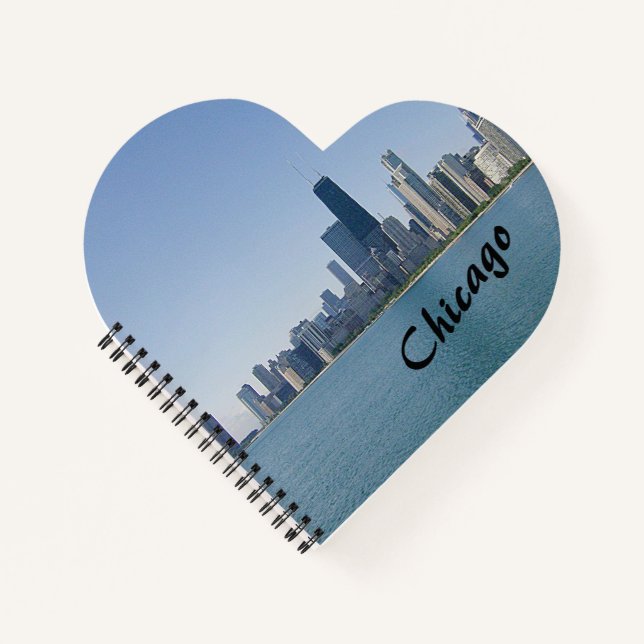 Cuaderno El horizonte de Chicago (Anverso)