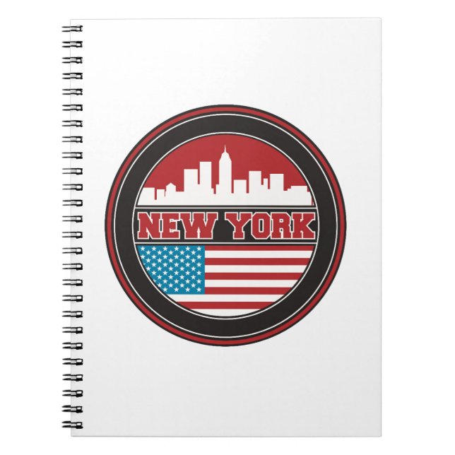 Cuaderno El horizonte el | Estados Unidos de Nueva York (Frente)