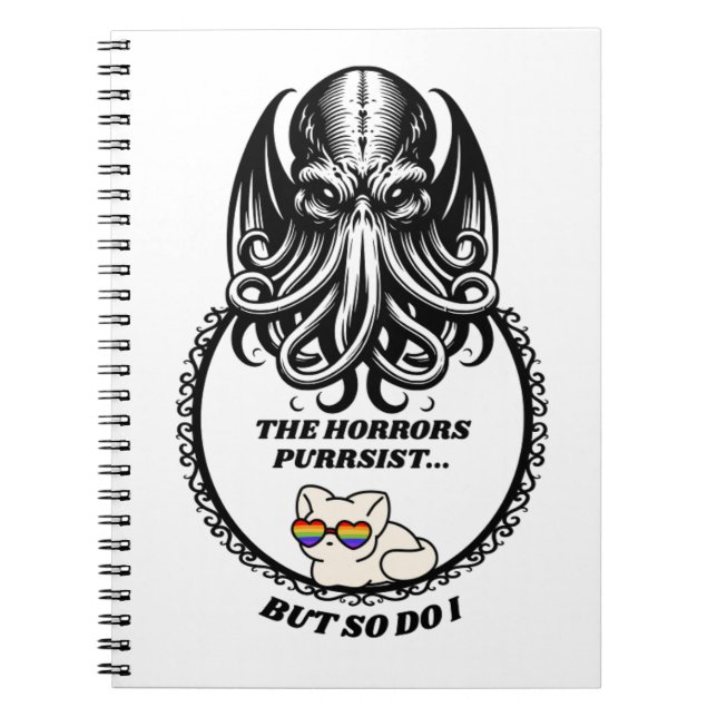 Cuaderno El Horrors PURRsist Spiral Photo Notebook (Frente)