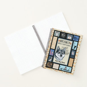 Cuaderno El Husky Propietario Siberiano Lover Funny Keepsak
