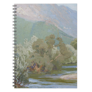 Cuaderno El impresionante paisaje Art Nouveau del río Anien