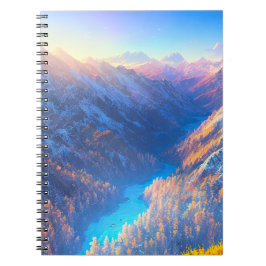 Cuaderno El impresionante paisaje del valle de Snowy