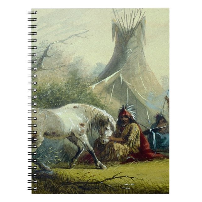 Cuaderno El indio y su caballo 1858 (Frente)