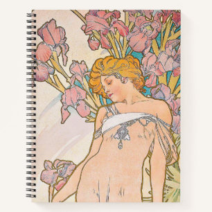 Cuaderno El Iris (1897) de Alphonse Mucha
