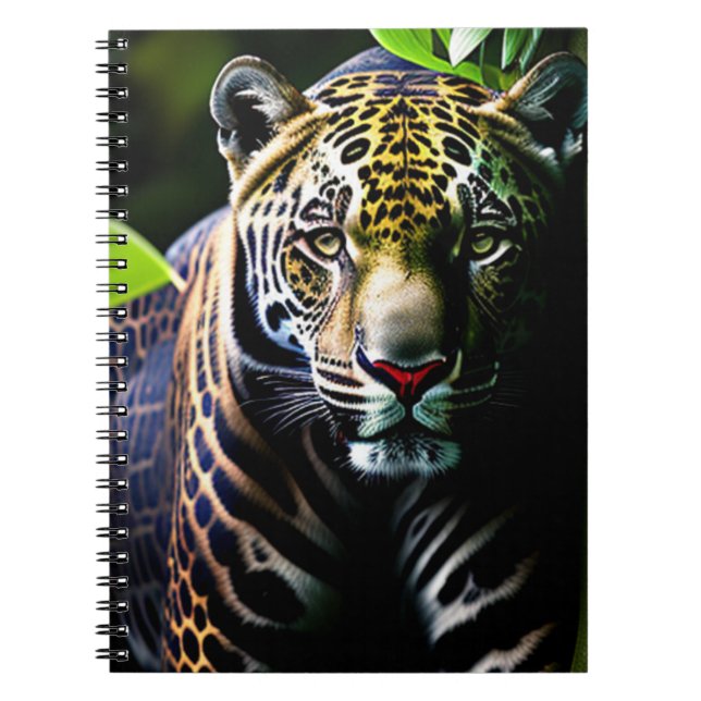 Cuaderno El jaguar - Fierce depredador de la jungla (Frente)