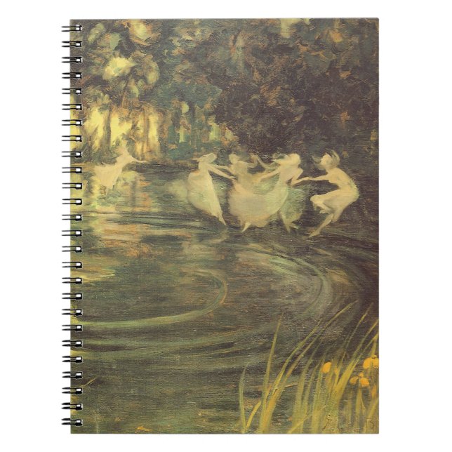 Cuaderno El jaleo de las hadas por Arthur Black, la danza d (Frente)