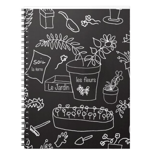 Cuaderno El Jardín (Frente)