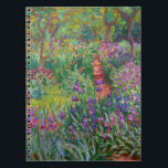 Cuaderno El Jardín Iris De Giverny De Claude Monet<br><div class="desc">El jardín Iris de Giverny pintado por Claude Monet. Alrededor de 1900. Esta imagen es de dominio público.</div>
