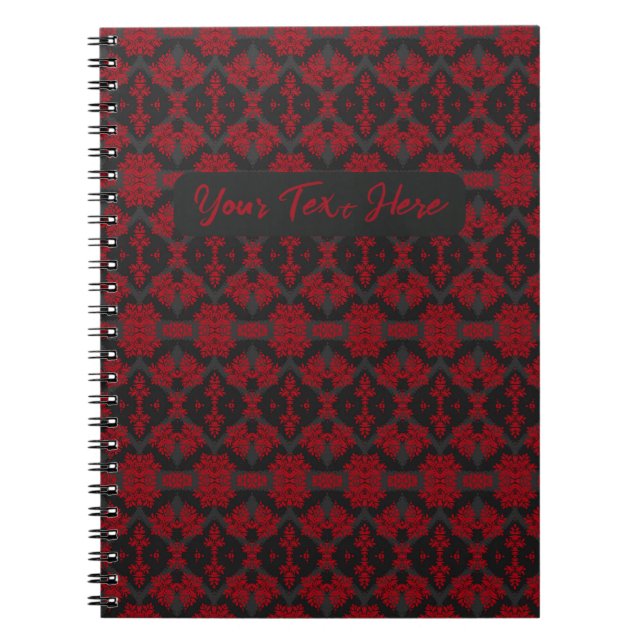 Cuaderno El jardín oscuro personalizado (Frente)