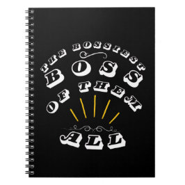 Cuaderno El Jefe Más Jefe De Todos Ellos