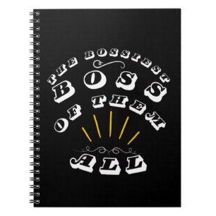 Cuaderno El Jefe Más Jefe De Todos Ellos