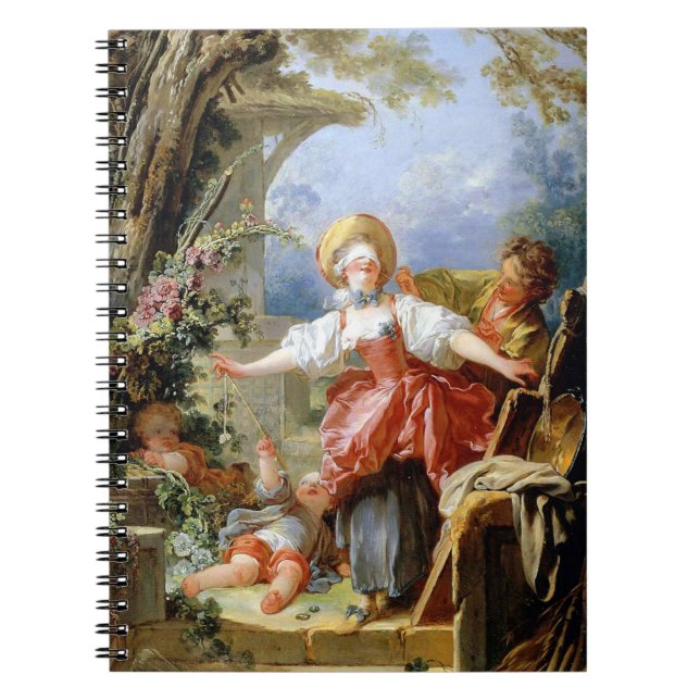 Cuaderno El juego de tonterías de Jean-Honoré Fragonard (Frente)