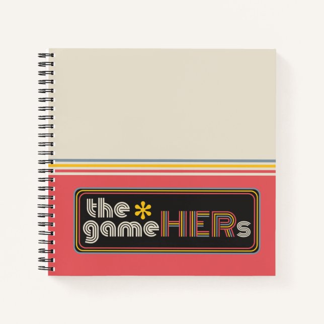 Cuaderno El*juegoLogotipo horizontal de HERs (Anverso)