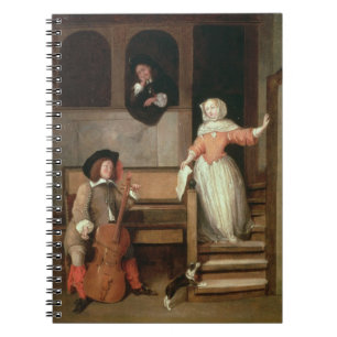 Cuaderno El jugador del violoncelo, c.1700 (aceite en lona)