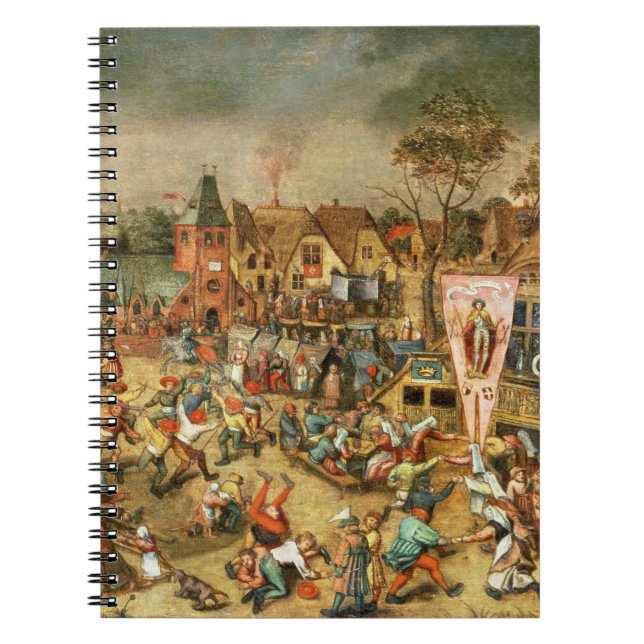 Cuaderno El Kermesse del banquete de San Jorge (Frente)