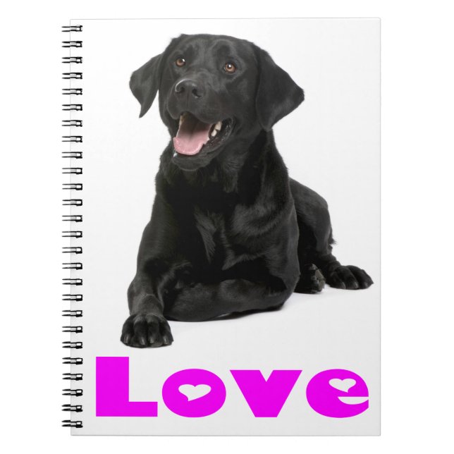 Cuaderno El labrador negro, el amor morado (Frente)