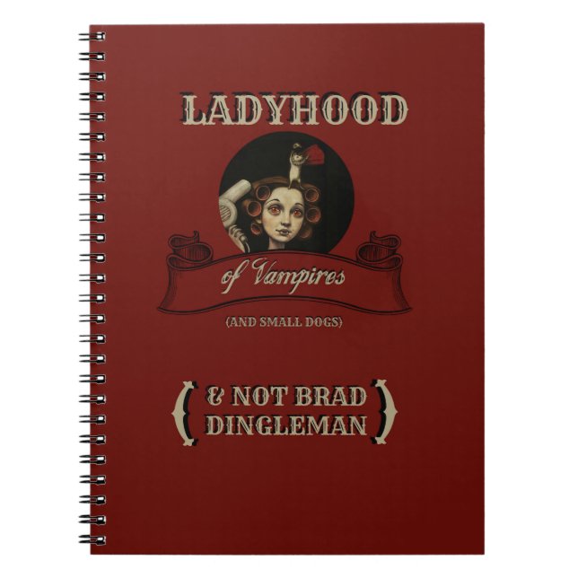 Cuaderno El LADYHOOD de VAMPIROS (Frente)