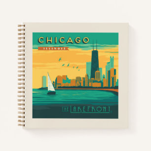 Cuaderno El Lago Chicago, Illinois