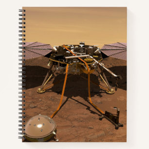 Cuaderno El Lander Insight Opera En La Superficie De Marte.