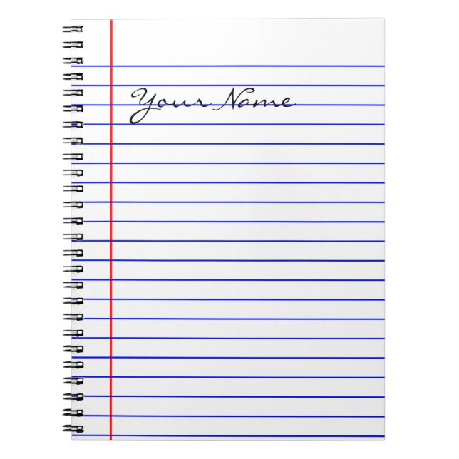 Cuaderno El libro alinea (ponga su nombre) (Frente)