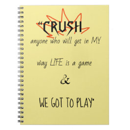 Cuaderno El libro de juegos