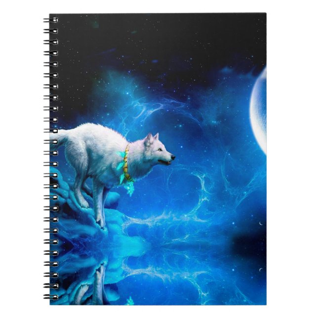 Cuaderno El lobo indio y la luna llena (Frente)