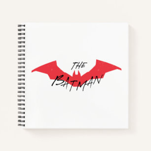 Cuaderno El logotipo del murciélago escrito a mano de Batm