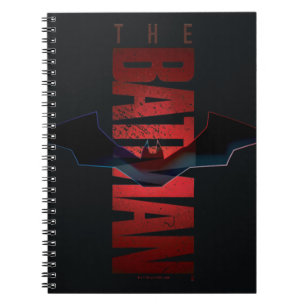 Cuaderno El logotipo vertical de Batman