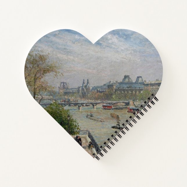 Cuaderno El Louvre, la primavera de Camille Pissarro (Reverso)