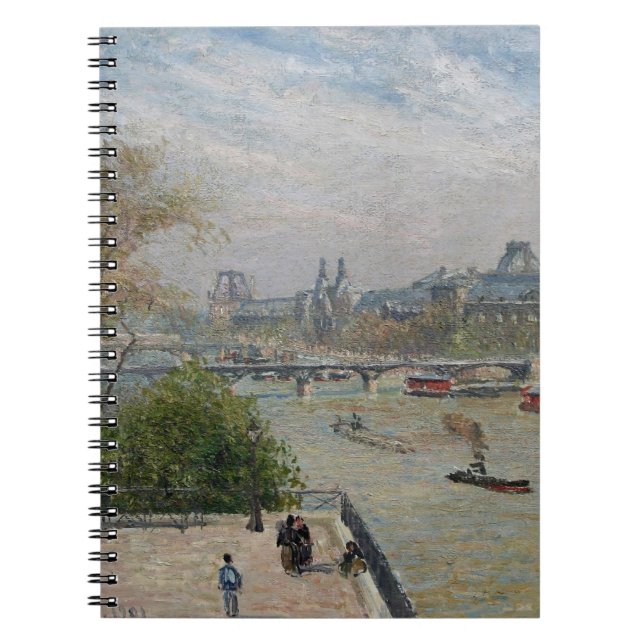 Cuaderno El Louvre, la primavera de Camille Pissarro (Frente)